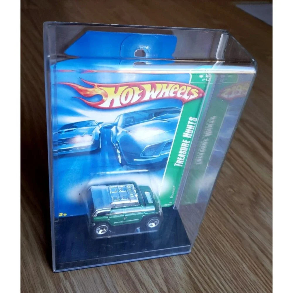 Protech Clear Acrylic Free Stand Display Case Single Diecast Model 7"x4.5x2" Box - Picture 4 of 16